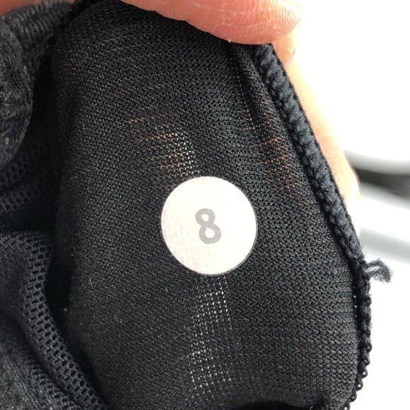 Lululemon Blue Multi / Black Energy Bra (Exhale) Mini Paint Storm Harbor size 8 - Picture 14 of 16